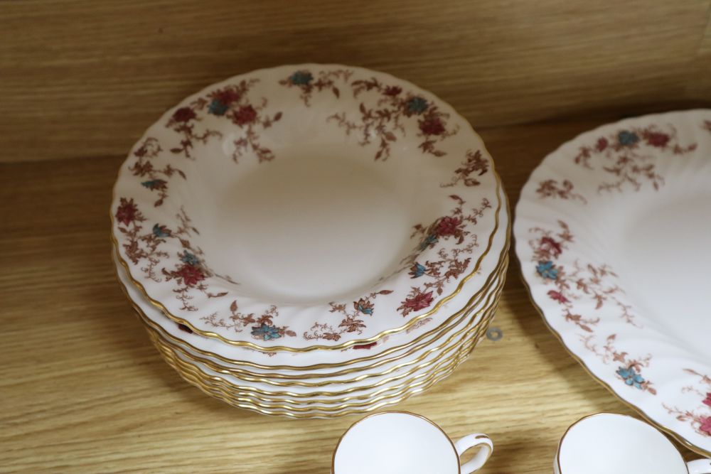 A service of Minton Ancestral pattern tableware (approx. 90 pieces)